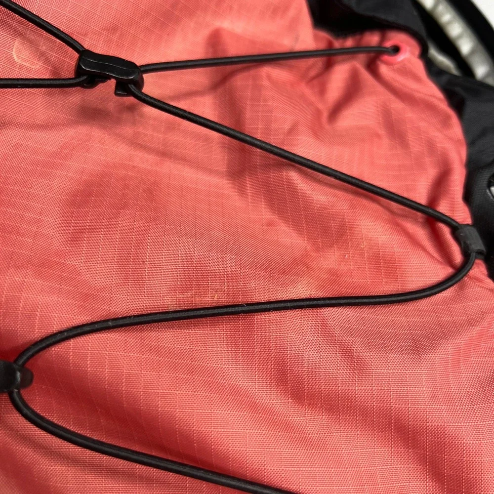 The North Face Borealis Backpack Black Red FlexVent Laptop Daypack Hiking Bag